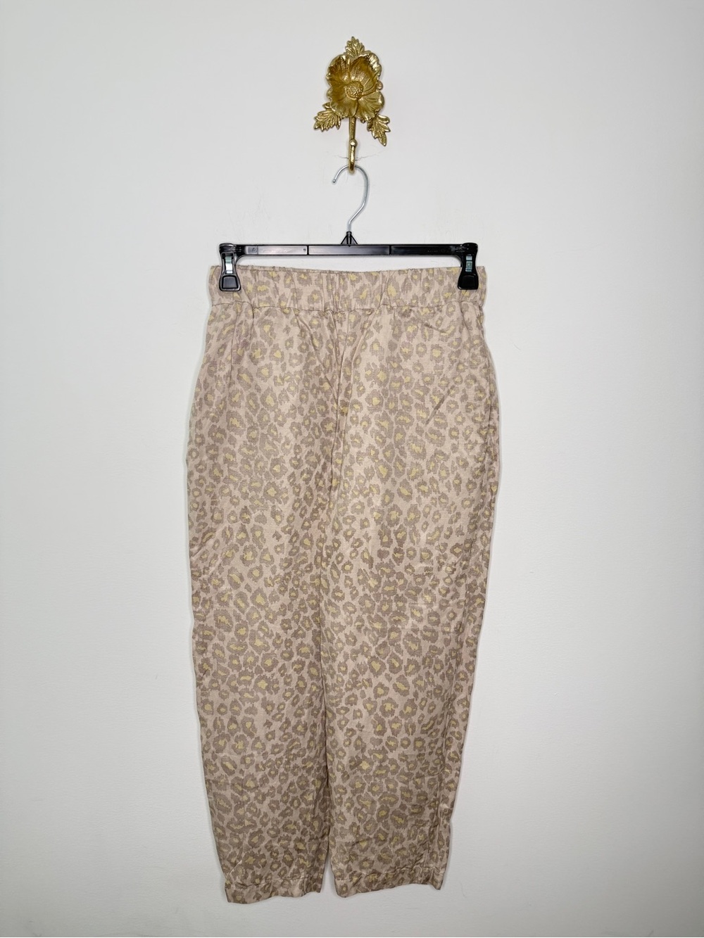 Raquel Allegra Fez Leopard Pants S